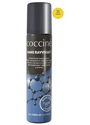 Спрей-фарба Coccine Ravvivant Nano для замші та нубуку, жовта, 75 мл