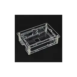 Корпус для Мікро ПК Raspberry Pi для PI4 прозорий (Acrylic, for 3.5 inch LCD) (RA575) - мініатюра 3
