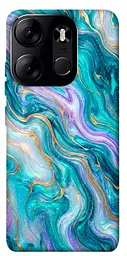 TPU чохол Demsky Mermaid marble для Tecno Spark Go 2023