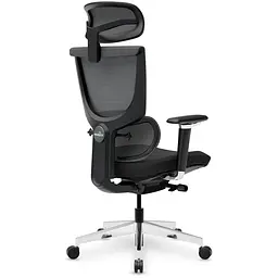 Крісло Mealux S8 Air Fabric Black (арт. HF-S8P F/B) - мініатюра 6