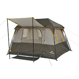 Намет чотиримісний для кемпінгу Naturehike Cape Series 5.2 (CNK2450WS037) сіро-коричневий