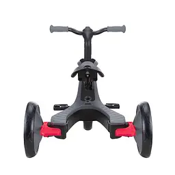 Велосипед дитячий Globber Explorer Trike 4 в 1 Deluxe Play чорно-сірий (636-120) - мініатюра 11
