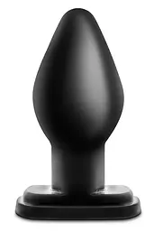 Анальна пробка Blush Anal Adventures XL Plug, 13.3 см (чорний)