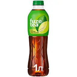 Чай холодний Fuzetea чорний зі смаком лимона та лемонграсу 1 л