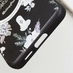 TPU+PC чохол Secret Garden with MagFit для Samsung Galaxy S23 FE Black - мініатюра 8