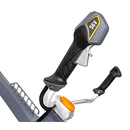 Мотокоса акумуляторна GTM BC56/1800BL KIT (420 мм, 5800 об/хв, 2.4 мм, BL, 56 В, без акумуляторів та зарядного пристрою) - мініатюра 4