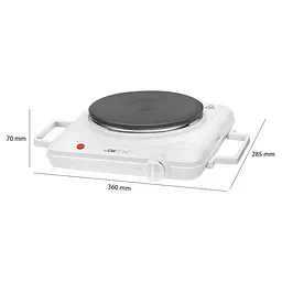Електроплита CLATRONIC EKP 3582 - мініатюра 2