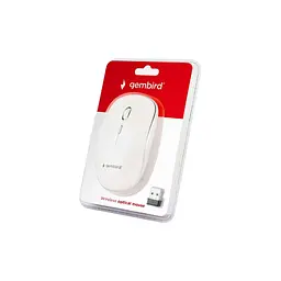 Мишка Gembird MUSW-4B-01-W White (MUSW-4B-01-W) - мініатюра 3