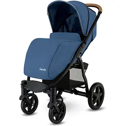 Прогулянкова коляска Lionelo Annet Plus Blue Denim, синя (LO-ANNET PLUS BLUE DENIM) - мініатюра 2