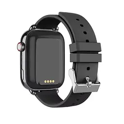Смарт-годинник дитячий Wonlex KT34 камерою WI-FI GPS SIM-карта силіконовий ремінець Black (17777-hbr) - мініатюра 7