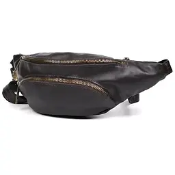 Поясна сумка з натуральної шкіри з кишенею TARWA 33х11.5х8 см sum0028253