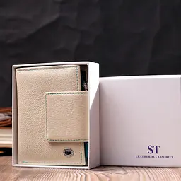 Жіночий шкіряний гаманець ST Leather 9х12х1.5 см acs0028363 - мініатюра 9