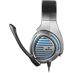 Ігрові навушники REAL-EL GDX-7670 GunMetal (EL124100040) [112561] - мініатюра 4