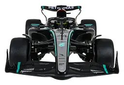 Машинка Mercedes-AMG F1 W15 E Performance Black чорний RASTAR модель 1:12 Автомобіль на дистанційному керуванні + пульт - мініатюра 7