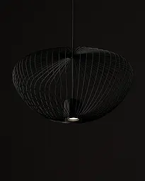 Підвісний світильник, люстра Nowodvorski 11245 Pumpkin M GU10 1x10W IP20 Темно-сірий - мініатюра 2