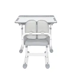 Парта зі стільцем FunDesk Vivo Grey (221892) - мініатюра 2