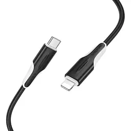 Дата кабель Borofone BX119 New Type-C to Lightning 27W (1m) Black - мініатюра 3