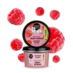 Цукровий скраб для тіла Малиновий Крем Organic Shop 250 мл