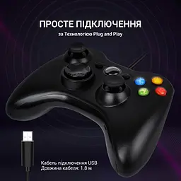 Геймпад GamePro дротовий (MG310B) - мініатюра 4