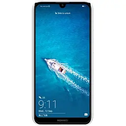Чохол-накладка Nillkin Super Frosted Shield Case HuAwei Y7 Prime 2019 White - мініатюра 2