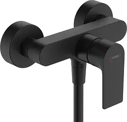 Змішувач Hansgrohe Rebris E для душу Matt Black 72650670 Чорний матовий