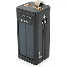 Батарея універсальна 7GO 50000mAh PD/22.5 Solar Black (GPW-01 / 45006) - мініатюра 2