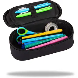 Пенал на блискавці CoolPack Campus Ashh з органайзером для ручок 23x9x5 см (F062918) - мініатюра 2