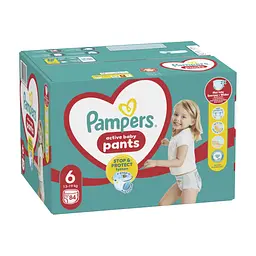 Підгузки Pampers трусики Pants Giant Розмір 6 (14-19 кг) 84 шт (8006540069530) - мініатюра 2