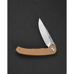 Ніж складаний туристичний Sencut Ingot (8.2 см) D2 / Aluminum коричневий - мініатюра 8