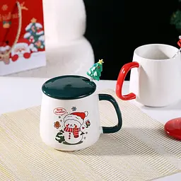 Кухоль заварювальний новорічна Merry Christmas 3 14847 400 мл - мініатюра 2