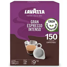 Кава в чалдах Lavazza Gran Espresso Intenso, оригінал, 150 шт