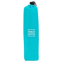 Складна миска Waudog Silicone, 38,5х23х5 см, блакитний (50802) - мініатюра 3