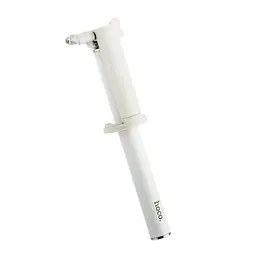Селфі монопод Hoco K5 дротовий тримач Selphie stick білий - мініатюра 2