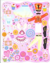 Ballerinas and Dolls. Sticker Dolly Dressing - мініатюра 5
