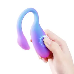 Смарт-віброяйце Magic Motion Flamingo Max Blue 2 в 1: віброяйце та тренажер Кегеля, 10 режимів - мініатюра 3