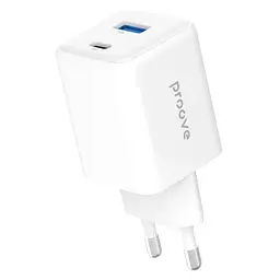 МЗП Proove Pocket GaN 45W (Type-C + USB) white - мініатюра 3