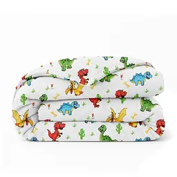 Дитяча постільна білизна фланель в ліжечко COLORFUL DINO COSAS (2200000003447) - мініатюра 3