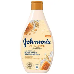Гель для душу Johnson's Vita-Rich Доглядальний з йогуртом, вівсом і медом 250 мл (3574661509211/3574661385631)
