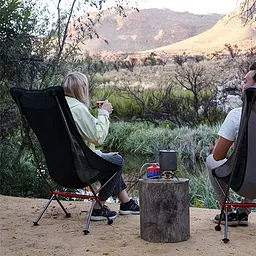 Крісло складане NaturehikeYL06 Alu Folding Moon Chair NH18Y060-Z, чорний - мініатюра 2