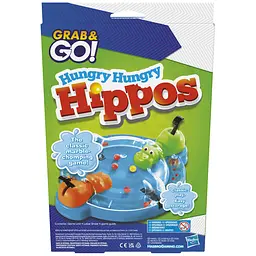 Настільна гра дорожня Hasbro Голодні бегемотики (F8255) - мініатюра 4