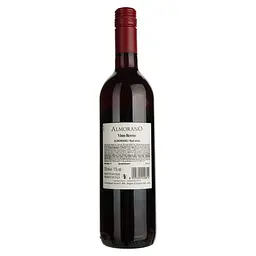 Вино Almorano Rosso VDT червоне сухе 0.75 л - мініатюра 2