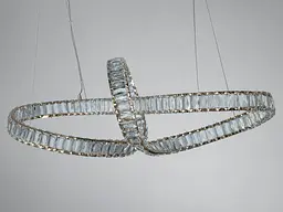 Підвісна LED-люстра Diasha D8861/800x300G, кришталева спіраль, золото, 85 W, пульт ДК - мініатюра 6