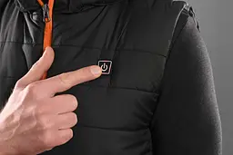 Жилет 2E Tactical з підігрівом Heat Power Plus Black з капюшоном M - мініатюра 10
