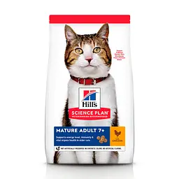 Сухий корм для літніх котів Hill's Mature Adult 7+ Chicken з куркою 1.5 кг 604097
