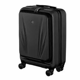 Wenger Валіза Wenger Skyon Hardside Carry-On, мала, з відсіком для н/б 16", полікарбонат, TSA, 4 колеса, розширення, USB, чорний - мініатюра 2