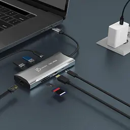 USB-Хаб j5create JCD393-N, USB Type-C 7-в-1 (JCD393-N) - мініатюра 7