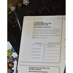 Настільна гра Geekach Games Дюна. Пригоди в Імперії - Швидкий старт (Dune RPG Wormsign Quickstart Guide) (укр.) (GKRP0015ph) - мініатюра 4