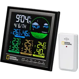 Метеостанція National Geographic VA Colour LCD 3 Sensors (9070700) - мініатюра 3
