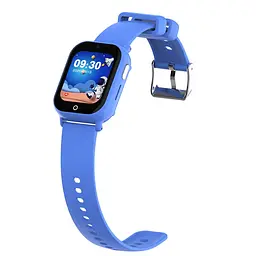Дитячий смарт годинник Lemfo M05 4G з GPS трекером, відеодзвінками, SIM-картою, камерою, прослуховуванням, кнопкою SOS та геозоною для дітей Синій - мініатюра 4