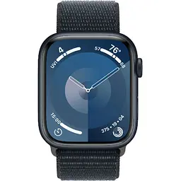 Смарт годинник Apple Watch Series 9 GPS 45mm Midnight Aluminum Case w. Midnight S. Loop (MR9C3) - мініатюра 2